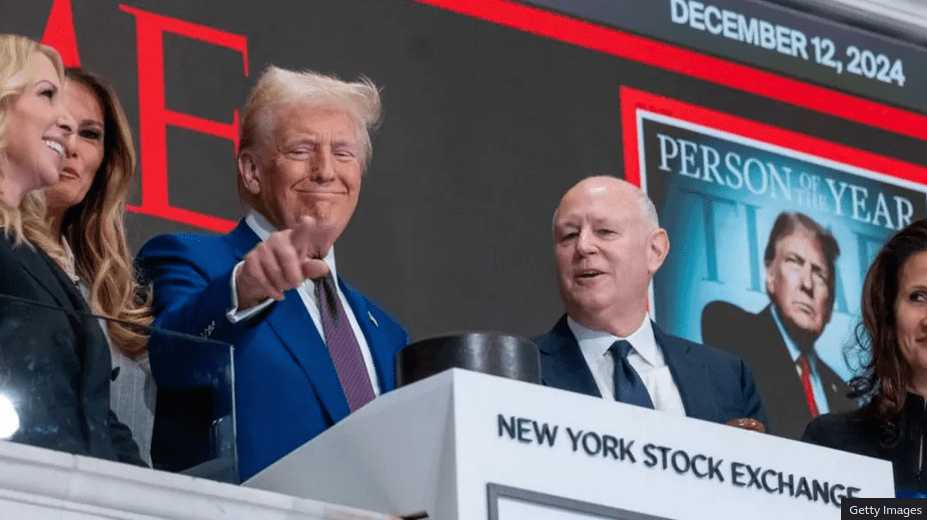 Trump rings bell on record stock market – but will it&nbsp;last?