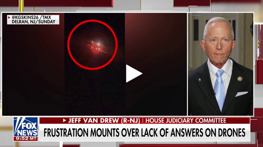 Pentagon denies lawmaker’s claim that New Jersey drones are from&nbsp;Iran