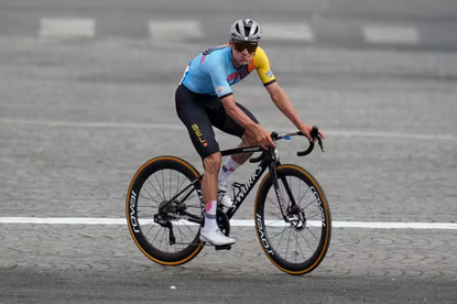 Double Olympic champion cyclist Evenepoel breaks hand, shoulder, rib in crash