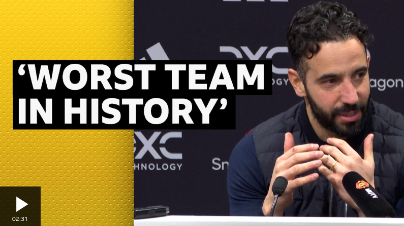 Maybe the worst team in Man Utd history – Amorim