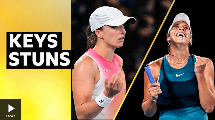 Keys stuns Swiatek to set up Sabalenka title&nbsp;showdown