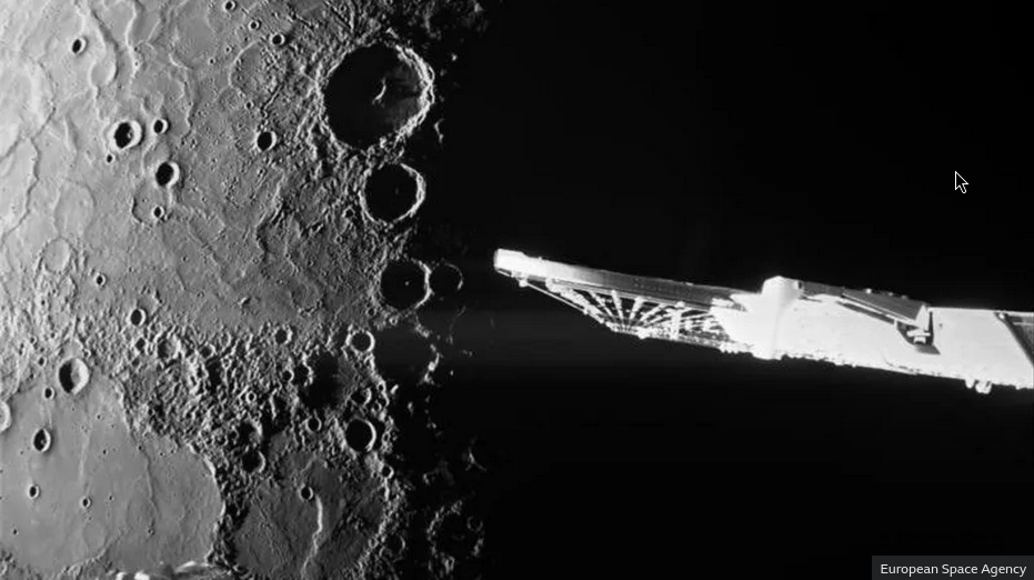 New images of Mercury captured by UK&nbsp;spacecraft