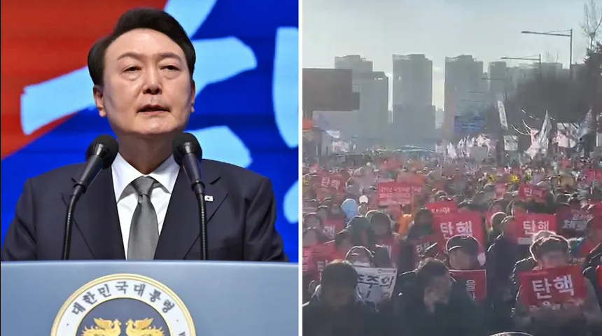 South Korea’s impeached president is arrested over a martial law declaration as his supporters riot