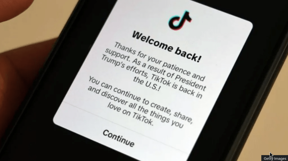 Why is TikTok back after being banned for one&nbsp;day?