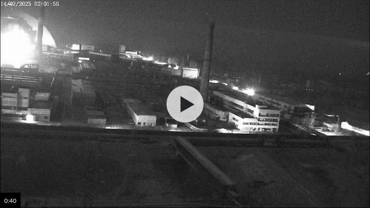 Chernobyl radiation shield hit by Russian drone, Ukraine says