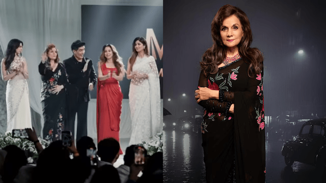 Mumtaz Owns The Stage At Manish Malhotra’s Fashion Show; Walks The Ramp With Shilpa Shetty, Khushi&nbsp;Kapoor