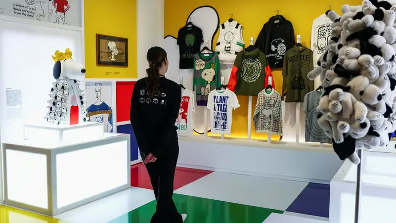 Snoopy the fashion icon celebrated in Paris exhibition