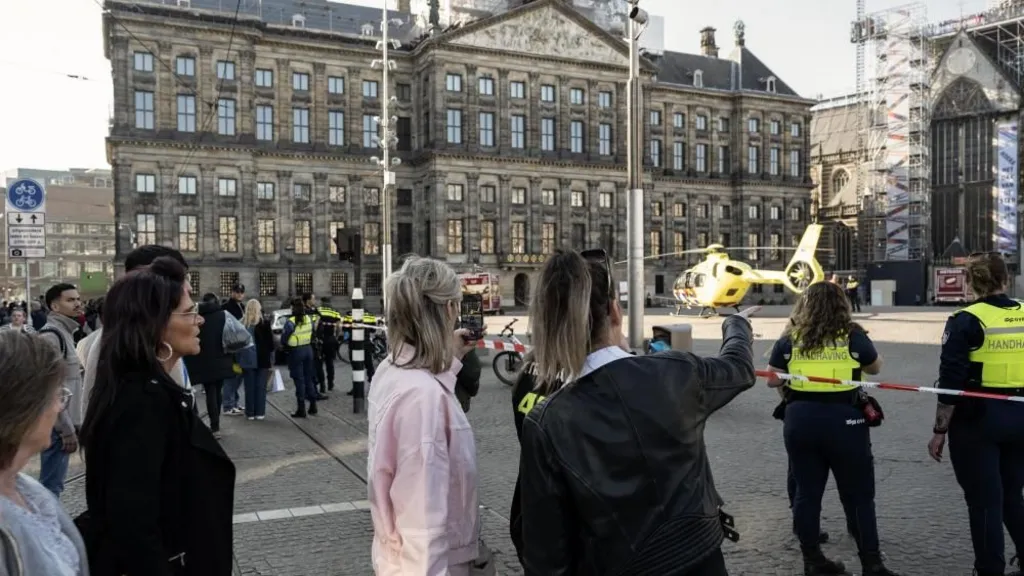 Five people injured in stabbing in Amsterdam, police say