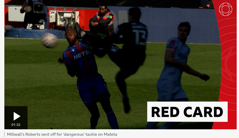 Mateta ‘doing well’ after 25 stitches in ear following ‘reckless challenge’