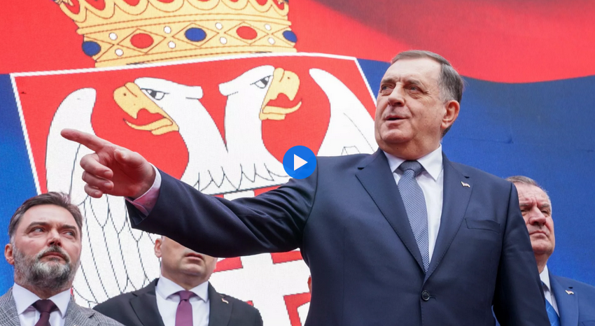 Bosnian Serb leader Milorad Dodik’s new laws spark major political crisis