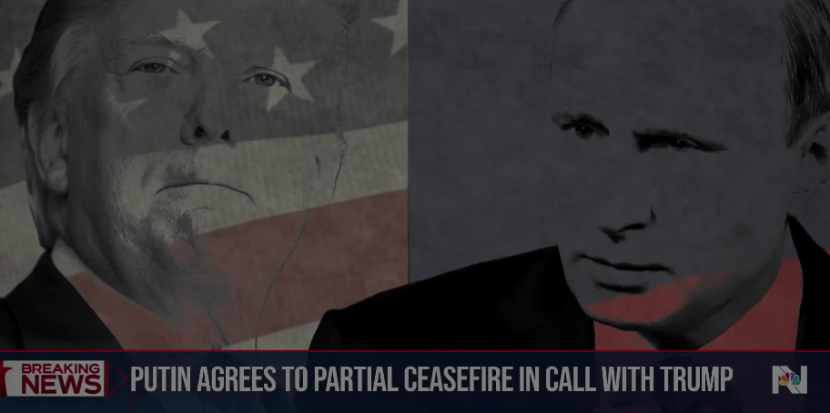 Trump and Putin begin laying groundwork for a ceasefire in Ukraine as Russia agrees not to attack energy&nbsp;targets