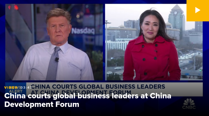 Beijing pledges greater market access as top global CEOs gather at the China Development Forum