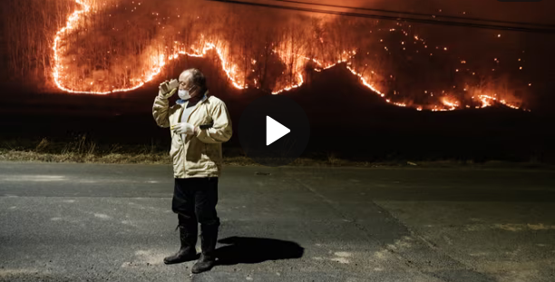 South Korea fires: 18 dead as acting president speaks of ‘unprecedented damage’