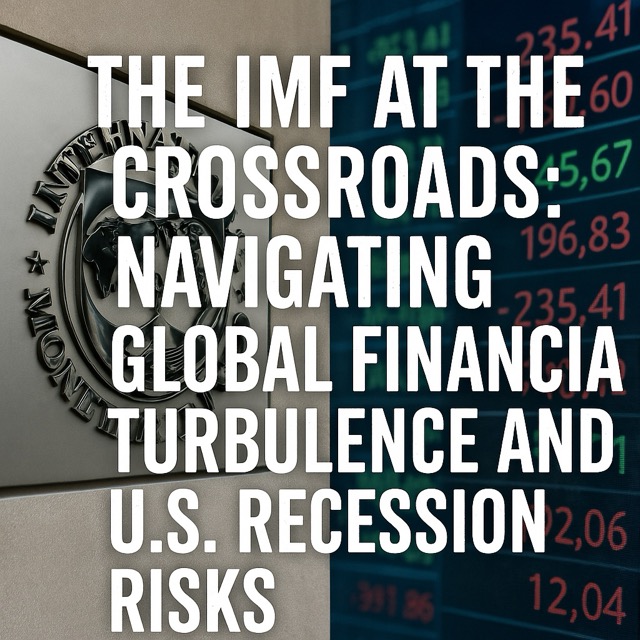 The IMF at the Crossroads: Navigating Global Financial Turbulence and U.S. Recession Risks