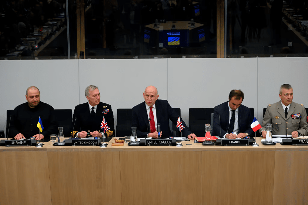 Ukraine allies hold talks to secure a non-existent&nbsp;peace