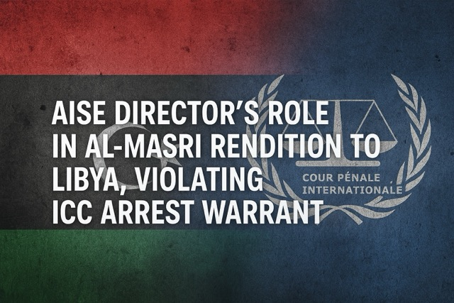 Shadow Diplomacy: The Role of Italy’s AISE Director in the Rendition of Al-Masri to Libya