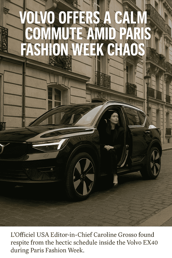 Volvo Offers a Calm Commute Amid Paris Fashion Week&nbsp;Chaos