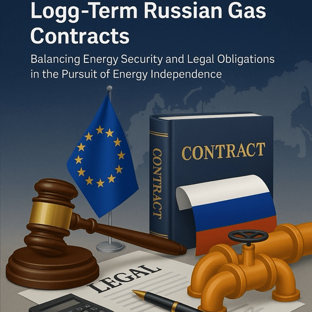 Legal Pathways for the EU to Terminate Long-Term Russian Gas&nbsp;Contracts
