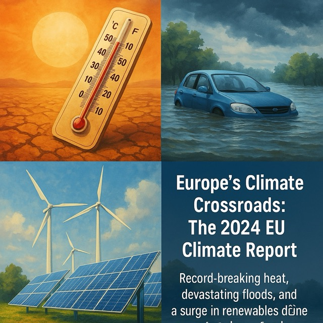 Europe’s Climate Crossroads: The 2024 EU Climate Report