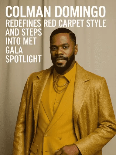 Colman Domingo Redefines Red Carpet Style and Steps into Met Gala&nbsp;Spotlight