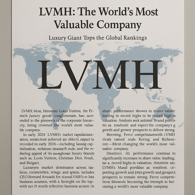 LVMH: The World’s Most Valuable&nbsp;Company