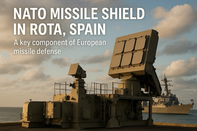 The NATO Missile Shield in Rota, Spain