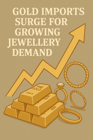 Gold Imports Surge in India as Jewellery Demand Revives