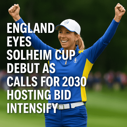 England Eyes Solheim Cup Debut as Calls for 2030 Hosting Bid Intensify