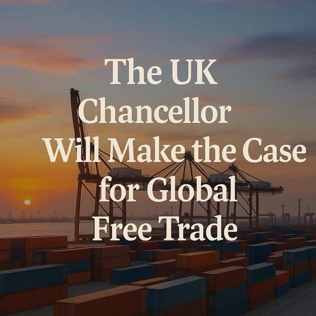 Championing Open Markets: The UK Chancellor’s Call for Global Free Trade