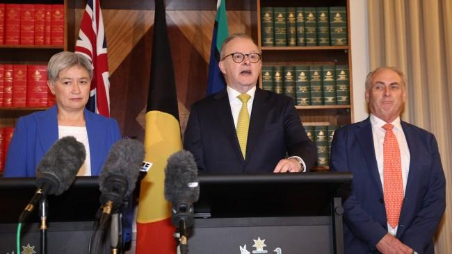 Prime Minister Anthony Albanese condemns Donald Trump’s Liberation Day tariffs as ‘totally unwarranted’
