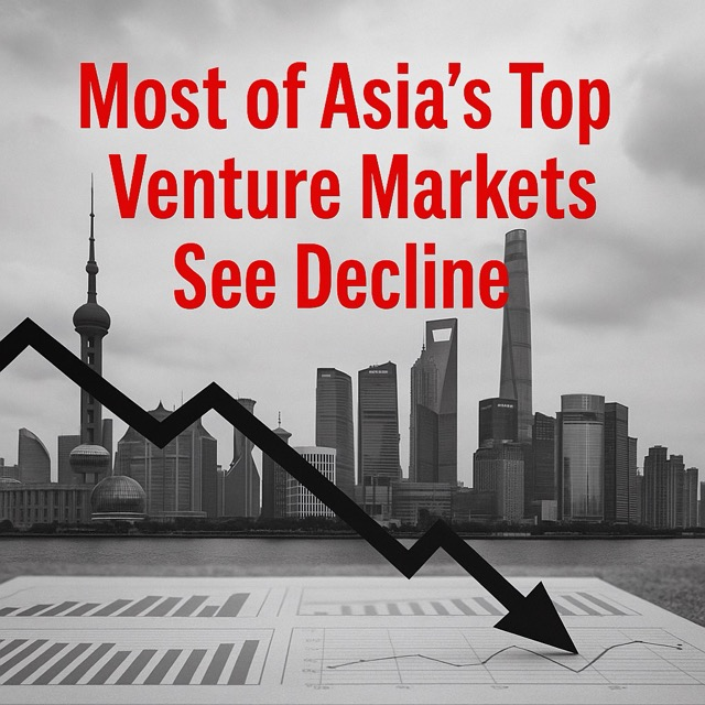 Asia’s Top Venture Markets Experience Broad-Based Decline in Early 2025