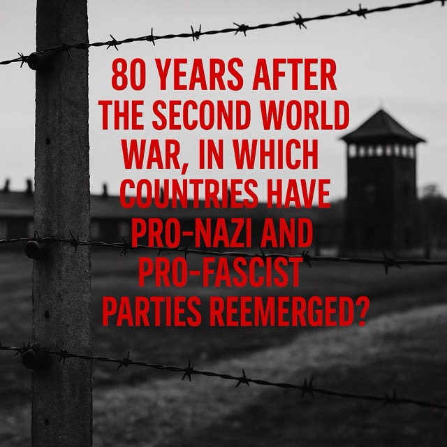 Eighty Years After WWII: The Return of Far-Right Movements in Europe and Beyond