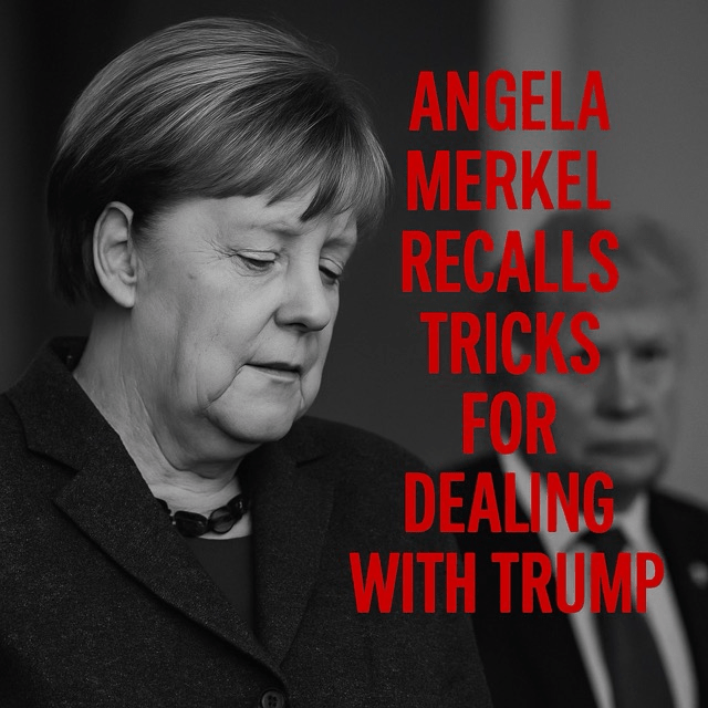 Angela Merkel Recalls Tricks for Dealing with&nbsp;Trump