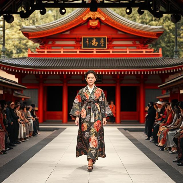 Dior Showcases Fall Fashion Collection in Ancient Kyoto Temple