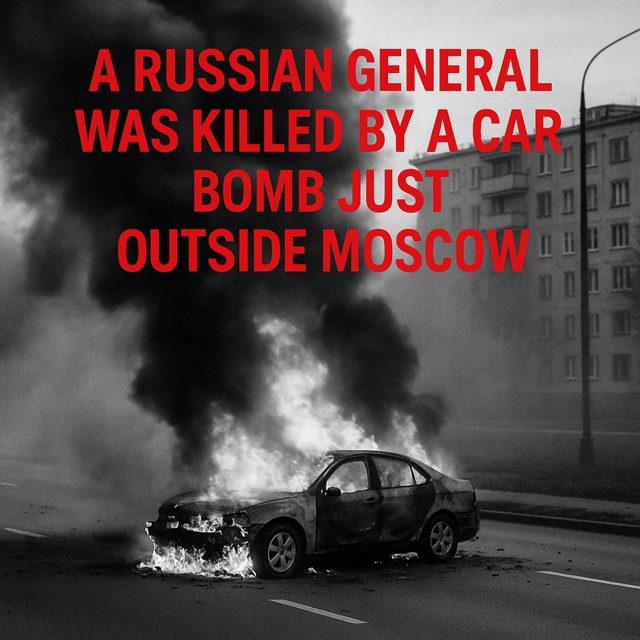 Shattered Command: Russian General Killed by Car Bomb Near Moscow