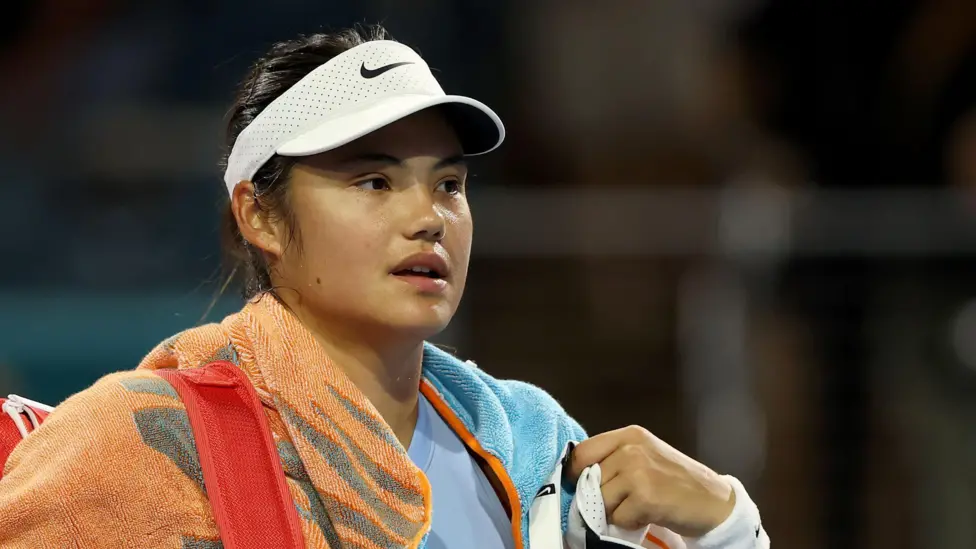 Raducanu withdraws from GB squad to ‘look after body’