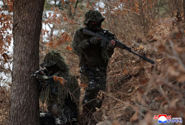 South Korea’s military fires warning shots after armed North Korean soldiers violate demarcation line