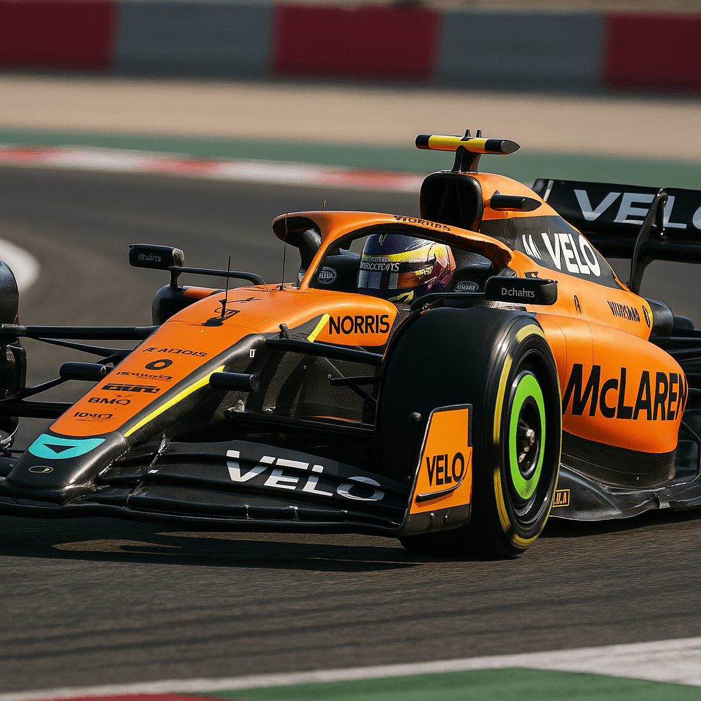 Norris Cools Expectations After McLaren’s Practice One-Two in&nbsp;Bahrain