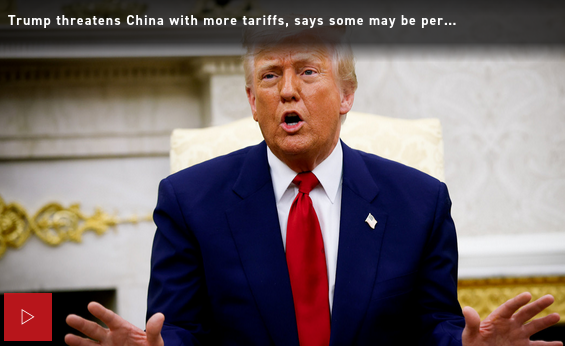 Trump threatens additional 50 percent tariffs on China