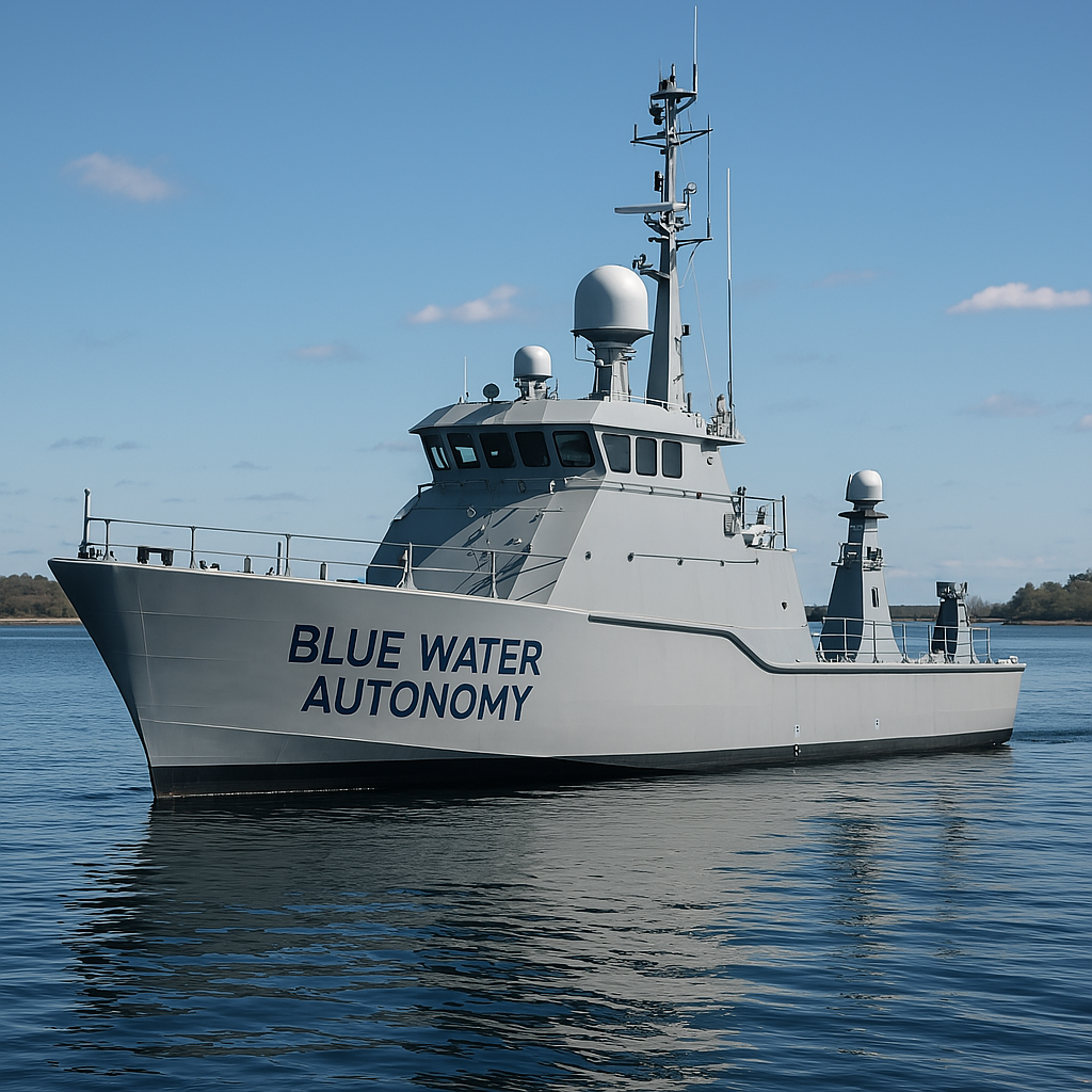 Blue Water Autonomy Emerges from Stealth with Vision for Crewless Naval Vessels
