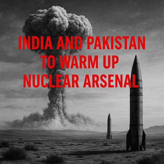 India and Pakistan to Warm Up Nuclear Arsenal