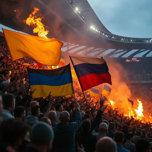 A Night of Football in Wartime
