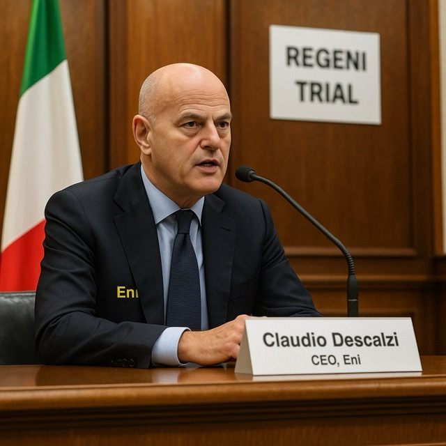 Corporate Witness at the Regeni Trial: ENI’s Claudio Descalzi Takes the Stand