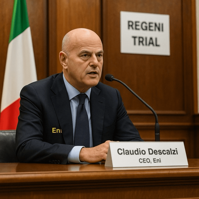 Corporate Witness at the Regeni Trial: ENI’s Claudio Descalzi Takes the&nbsp;Stand