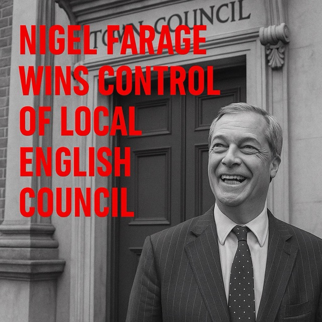 Nigel Farage Wins Control of Local English Council