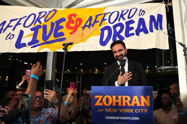 Zohran Mamdani Scores Progressive Upset in Democratic NYC Primary