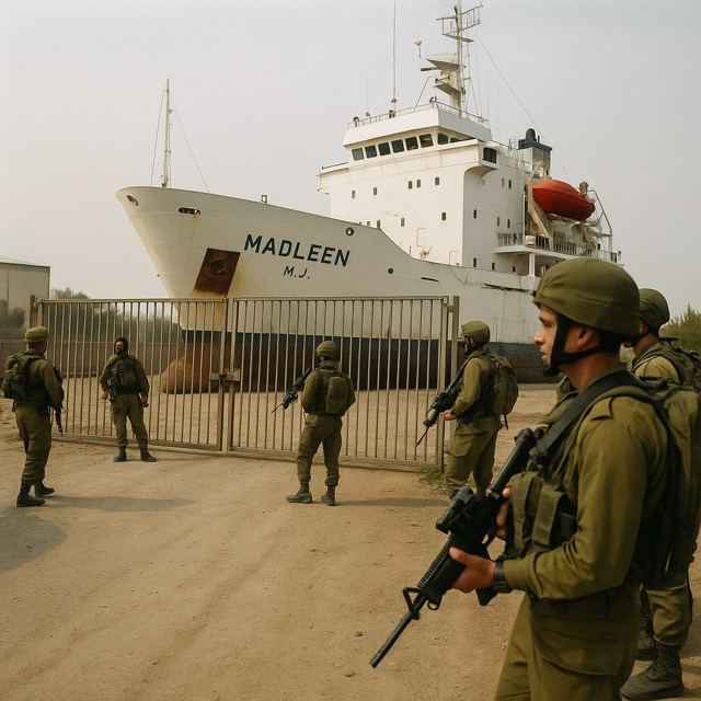 The ‘Madleen’ Under Siege: Israeli Army Blocks Humanitarian Vessel