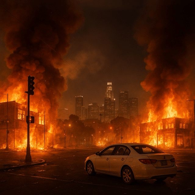 Los Angeles & San Francisco on&nbsp;Fire