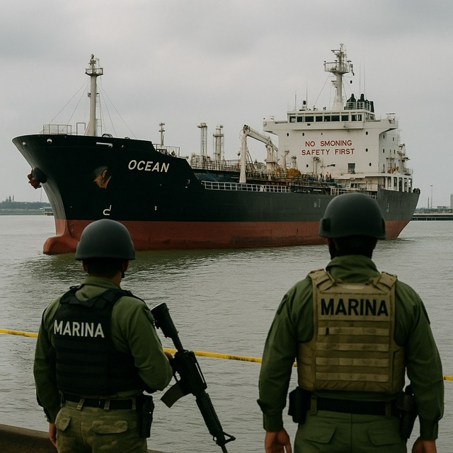 Fuel Smuggling at Sea: Mexican Authorities Seize U.S.-Linked Vessel