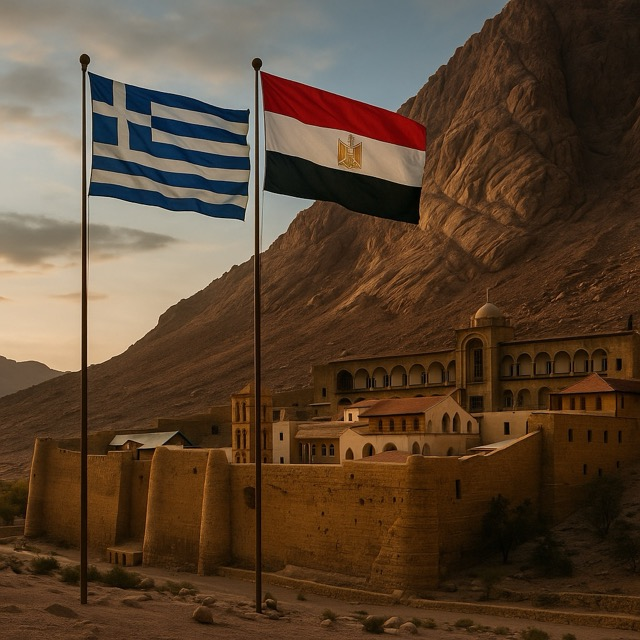 Between Cross and Crescent: The Greece‑Egypt Feud over Saint Catherine’s Monastery